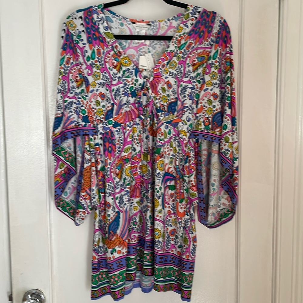 Trina Turk Jungle Beach Swim Cover-Up